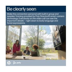 "Transform Your Meetings with Poly Studio - High-Quality Video and Audio for Unmatched Collaboration (SKU: 8592978524593)"